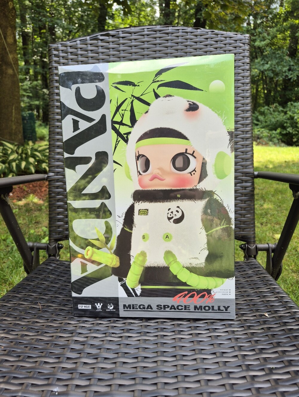 Mega Space Molly 400% Panda Art Toy- Factory Sealed
